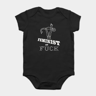 Feminist As Fuck Baby Bodysuit